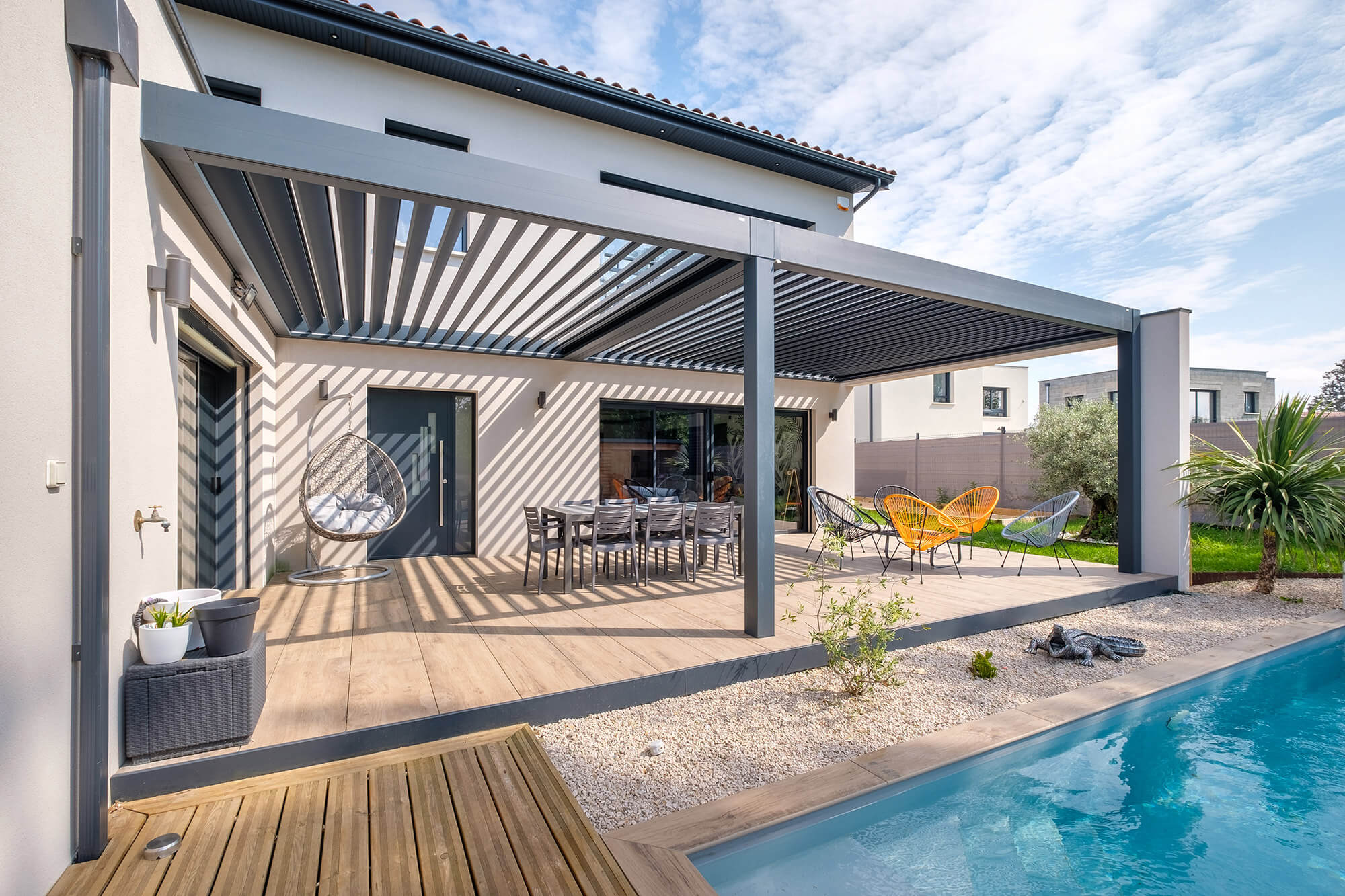 Pergola bioclimatique
