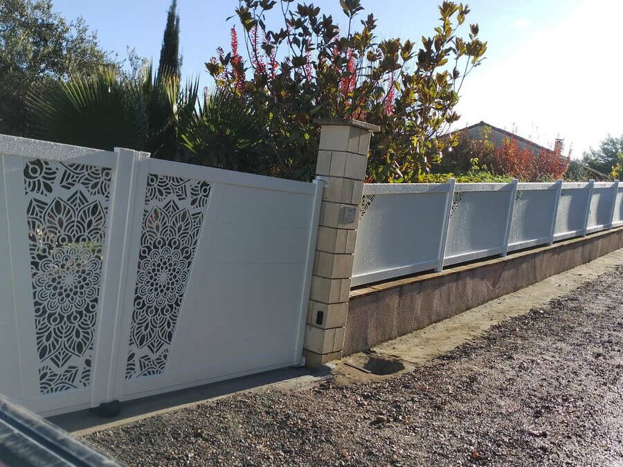 Pose de clôture en aluminium à Moulayrès