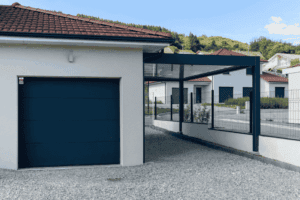 Carport une voiture adossé