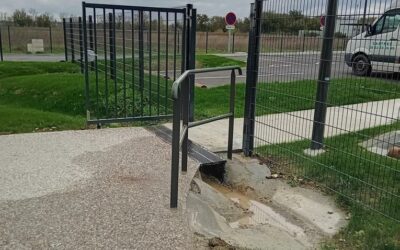 Pose d&rsquo;une Main courante de sécurité à Sémalens