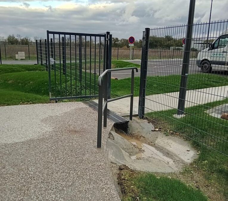 Pose d&rsquo;une Main courante de sécurité à Sémalens