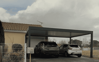 Carport 7m à Viviers Les Montagnes