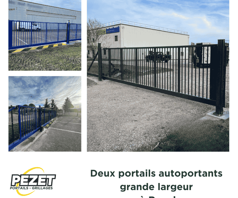 Portails autoportants industriels Dirickx à Revel